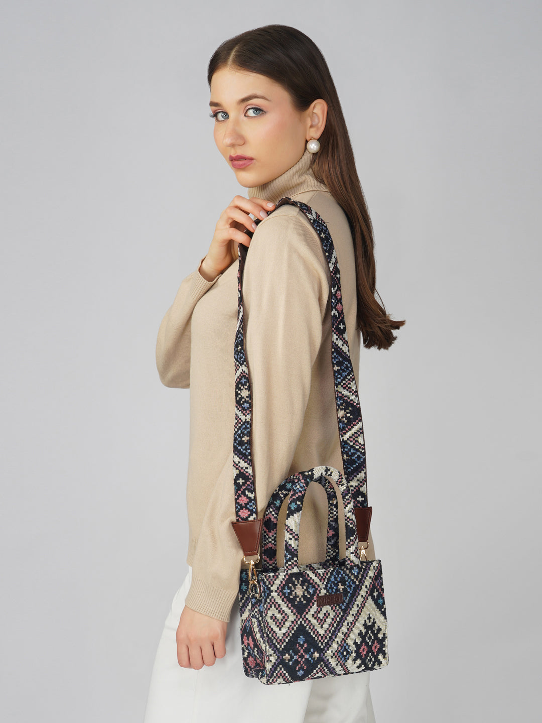 NiceG Color Fusion Box Bag (Small)